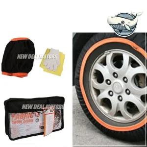 겨울 눈길 안전장치 패브릭 스노우 타이어 체인 타이어용품 스노우체인 페브릭체인 패브릭체인