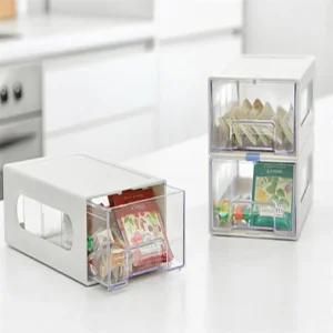 G:BINN 멀티박스 1단 투명플라스틱서랍장