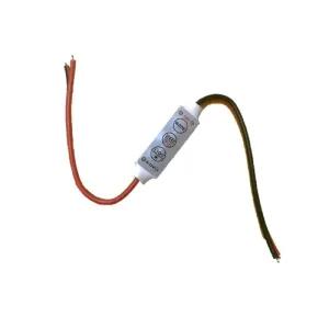 5V 12V 단색 LED 디머 스위치 조광기 3버튼 컨트롤러 와이어 6A (HAL2010)