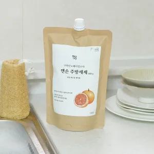 맨손 주방세제 리필 과일세정제 채소 유아식기 세척