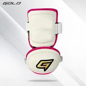 골드 2025 G쉴드 어센틱 최주환 선수모델 암가드 화이트/핑크