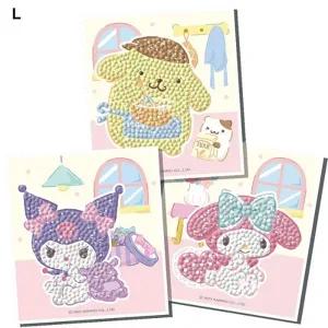 보석십자수 미니 3개입 산리오 행복한집 10x11cm