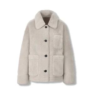 [롯데백화점]톰보이 오버사이즈 시어링 신세틱 무스탕 9175461983_isa