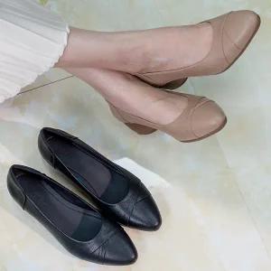 [더힐]슈즈 스틸레토 웨지굽 여성여자 구두 정장화 펌프스 힐 4.5cm smm881