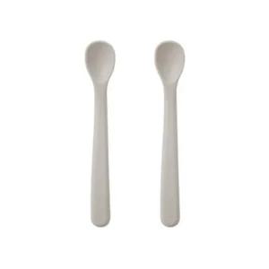 릿첼 아기 실리콘 스푼 초기 중기 이유식 M 크림 2개