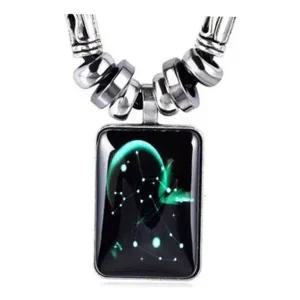 목걸이 궁수자리 크리스탈 행운 별자리-WFHJ50L