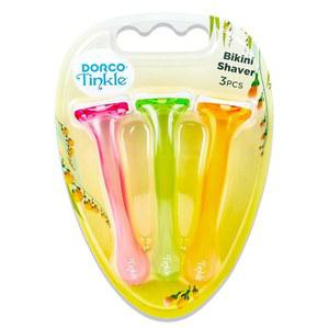 팅클 비키니 트리머 | 일회용 면도기 3개 1팩 민감 부위 면도용 수분 스트립 스파 데이 키트 이상적인 뷰티 선물 세트