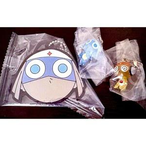 No. 1 Kuji 상사 케로로 고무 스트랩, 메지루시 액세서리 돌로로, 쿠루루 SGT. 개구리