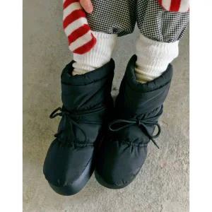 질 바이 질스튜어트 멜로우 블랙 플랫폼 셔링 패딩부츠 975796