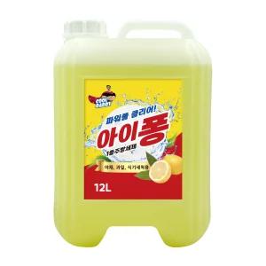 쿨대디 주방세제 아이퐁 12L 대용량 설거지 세제 업소용 말통 퐁퐁