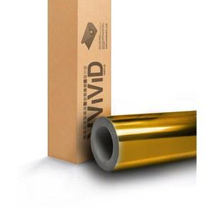 VViViD 골드 미러 크롬 비닐 카 랩 자가 접착 필름(1피트 x 5피트)