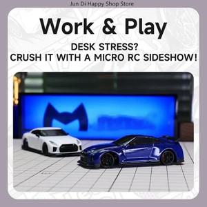 RC카 자동차 오토바이 모형 무선 조정 오프로드 드리프트 미니 포크레인 1:64 스케일 고속 RC 드리프트 카