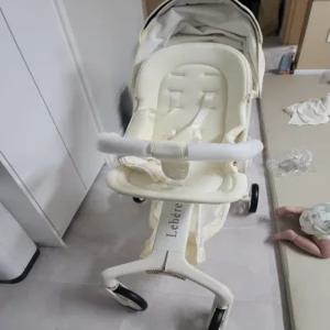 1+1 르베르 S 유모카 휴대용 유모차(크림화이트) + 뉴이 키즈 캐리어(베이지)