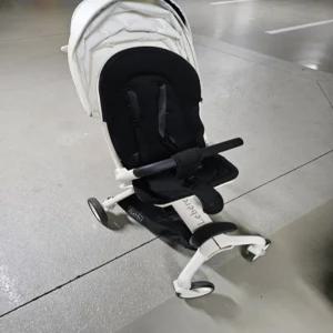 1+1 르베르 S 유모카 휴대용 유모차(화이트블랙) + 뉴이 키즈 캐리어(베이지)