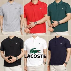 Z  라코스테 SC 베이직 카라 반팔 티셔츠 - 여름신상(남여공용)