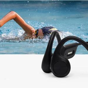 골전도 이어폰 블루투스5.4 32G 메모리 IPX8 완전방수 스포츠 최대 9.5시간 재생
