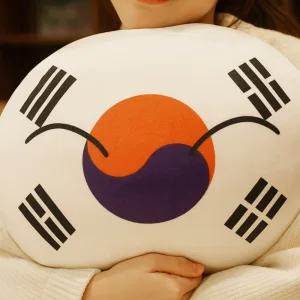 태극기쿠션 쇼파 낮잠 태극문양쿠션 중형(30cm)