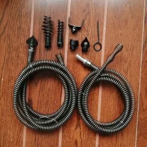 하수구뚫는기계 하수도 스프링 청소기 청소장비 부품 뚫는 하수구청소기 배관 뚫어뻥 관통기