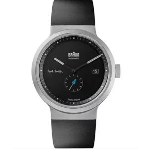 Braun Paul Smith 스위스 Made 시계 [세금포함] [정품] Ltd 에디션 블랙 자동 Artist Stripe BNIB 패션시계