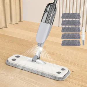 싹뿌려 스프레이 밀대걸레 물걸레 본품1개+걸레5장(+클리너증정)