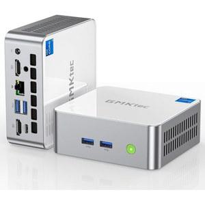 GMKtec 미니 PC 인텔 i5-12450H(터보 4.4GHz) 32GB DDR4 1TB M.2 NVMe SSD, i226v 컴퓨터, USB 3.2, 타입-C/WiFi 6, BT5.2, RJ45 2.5G/ 4K 트리플 디스플레이 데스크톱
