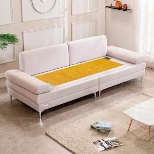 [명품의료기][협탁+전용패드 증정] 온열소파 빅토리아SF 패브릭 황토흙 흙소파