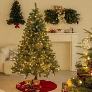 [텐바이텐]크리스마스트리 무장식 전구 일체형 킥글로우 볼륨빵빵 트리 150cm