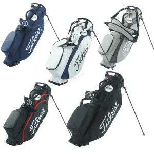 타이틀리스트 플레이어스 4 스탠드백 카트백 4분할 경량 골프가방 블랙레드