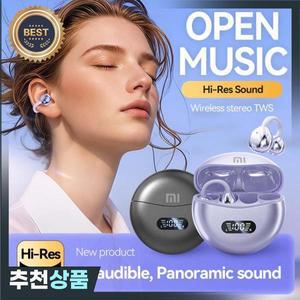 Xiaomi 오픈 이어 클립 버드 ENC 무선 Bluetooth5.4 헤드폰 안드로이드 iOS 용 마이크가 소음 차단 이어폰
