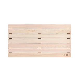 고급 히노끼 원목발판 대형 / 편백나무 화장실 베란다 현관 욕실발판 발매트