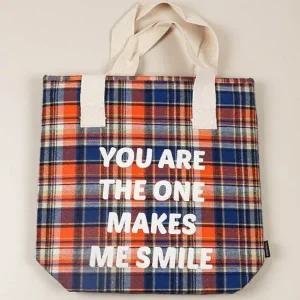 고품질 체크숄더백 초등보조가방 초등학원가방 어린이학원가방 (WDC139A)