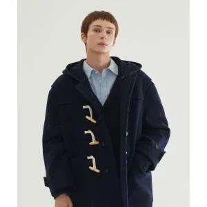 커버낫 COVERNAT 울 후드 더플코트 Dark Navy CO2504CT01DN 370908