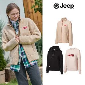 [웅니버스] 25FW 지프 여성 플리스+후드+맨투맨 3종