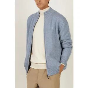 [갤러리아] 닥스셔츠 25FW 울100 솔리드 방풍 풀집업 DLW1SWZU112