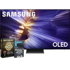 삼성 65인치 OLED 4K S90F 스마트 TV (2025) 비전 AI, HDR+, 글레어 프리 번들 및 CPS 1년 보호 데코 기어 완비 홈 시어터 초보자 가이드북