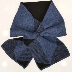 [레노마셔츠][밴브루]캐시미어 100/쁘띠 남성 양면 머플러/정장 캐주얼 목도