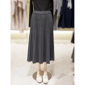 [롯데백화점]SOUP 밴딩 주름스커트  SBASR341