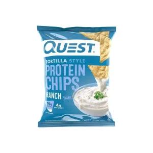 Quest Nutrition 토르티야 스타일 단백질 칩 랜치 저탄수화물
