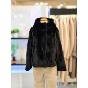 쉬즈미스 세이브존01 퍼 집업 후드 자켓 SWUJKO42090