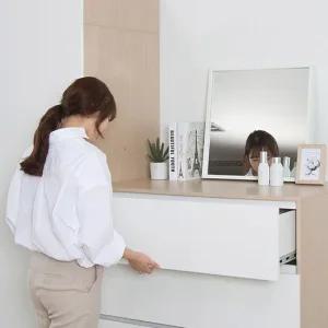 WR8891  앨빈 깊은 4단 서랍장 1000   W1000 X D616 X 1097)