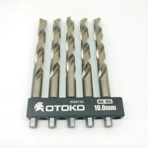 고속도공구강 HSS M35 스텐 임팩드릴비트 10.0MM 1개세트 드릴날 드릴 목재용임팩드릴 철재팩드릴 용전동드