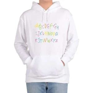 후드티 전사이즈 알파벳 무지개색 레인보우 디자인