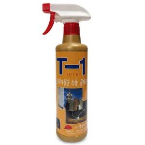 벽면 녹물 제거제 수도꼭지 도기류 벽면 녹물 제거제 타일 물때 스프레이형 얼룩제거제 500ml 세면대