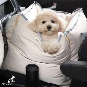 [셀러에이드]아이보리 카시트 굿슬립 반려견카시트