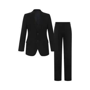 [파크랜드]블랙 모혼방 스트레치 정장 세트 AA2SS766 AA2PS766_P409432752