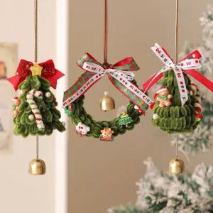 소형 벽트리  리스 소품 꾸미기 트리 도어벨 크리스마스 현관입구 문트리 장식