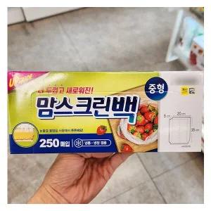 맘스 크린백 중형 250매입 x 3개