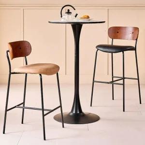 바의자 아일랜드 식탁의자 홈바 높이조절 등받이