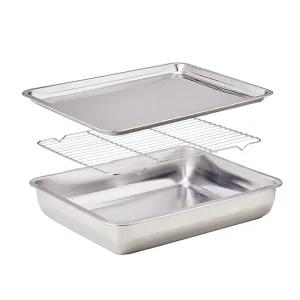 밧드 3종 세트 대 바트 사각트레이 거름망튀김 튀김 채반 돈까스 받침 기름 업소용스텐 업소용