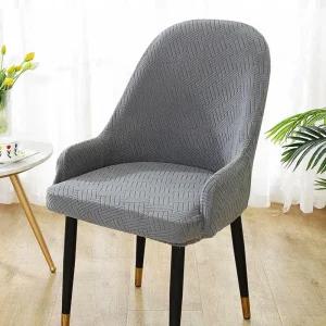 극세사 의자커버 천갈이 대형 곡선 식탁 탄성천